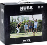 Bex kubb pro rubberhout met rode koning - afbeelding 1