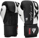 Rdx rex f4 bokshandschoenen - boxing gloves - wit , zwart - 12 oz