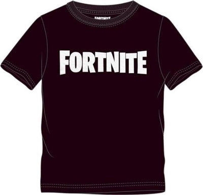 Epic games fortnite - logo zwart t-shirt kinderen 164cm -14 jaar