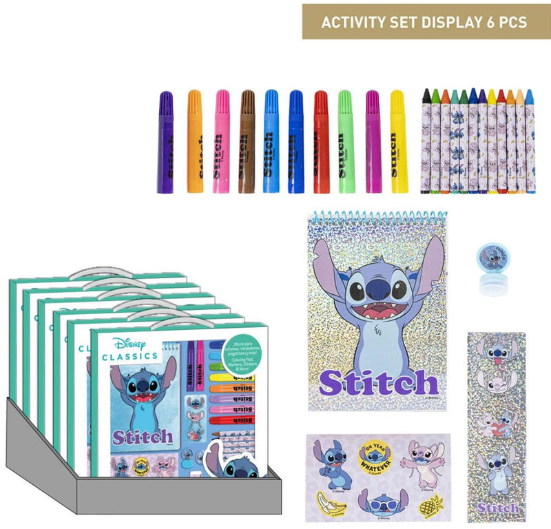 Gabby's poppenhuis disney lilo en stitch tekenen tekenset knutselen - 26 stuks - 30 kleurplaten
