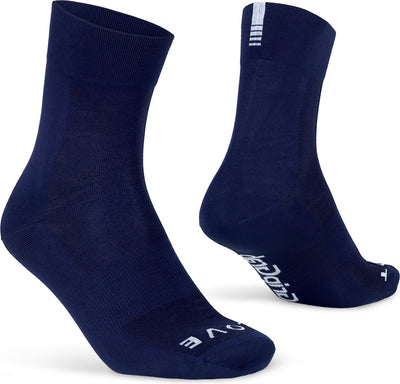 Gripgrab - lightweight sl performance zomer fietssokken 1 paar coolmax wielersport sokken regular cut - navy blauw - unisex