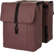 Fastrider jaxx ii dubbele fietstas – mik-compatibel – 28l – waterafstotend – incl. laptopvak – roze - afbeelding 1