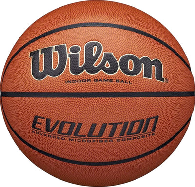 Wilson evolution basketbal maat 7 - indoor wedstrijdbal