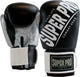 Super pro combat gear (kick)bokshandschoenen rebel zwart grijs wit 10oz