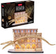 Cubic fun - 3d puzzel - hout - blauwe vinvis met led