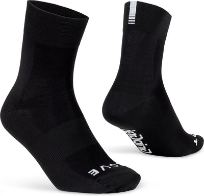 Gripgrab - lightweight sl performance zomer fietssokken 1 paar coolmax wielersport sokken regular cut - zwart - unisex - maat s (38-41)