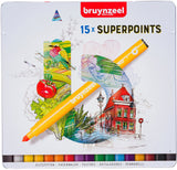 Bruynzeel viltstiften superpunt, 15st. - afbeelding 1