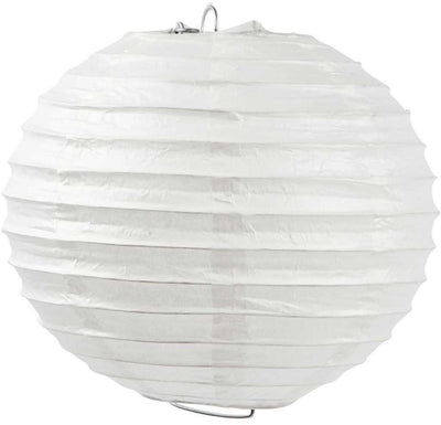 Creativ company cc papieren lamp 20 cm wit