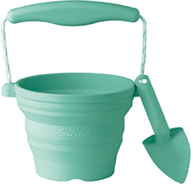 Scrunch speelgoedemmer - munt - opvouwbaar - recycleerbaar
