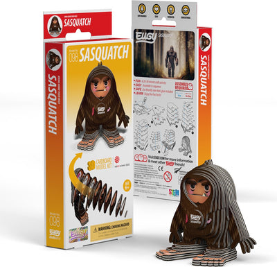 Eugy 3d puzzel - bigfoot - fantasiefiguren - duurzaam - verzamel ze allemaal - 6 jaar