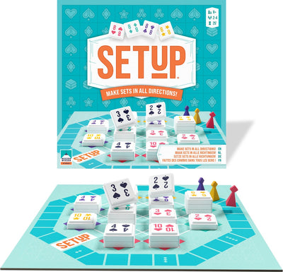 Asmodee setup - spannend strategisch bordspel vol bluf tactiek - gezelschapsspel voor 2-4 spelers - vanaf 8 jaar