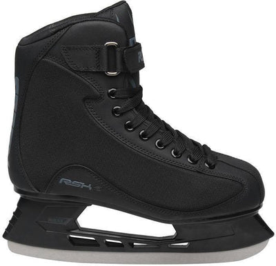 Roces – rsk 2 – ijshockeyschaatsen – schaatsen heren – zwart – stevige constructie rvs ijzer – maat eu 44