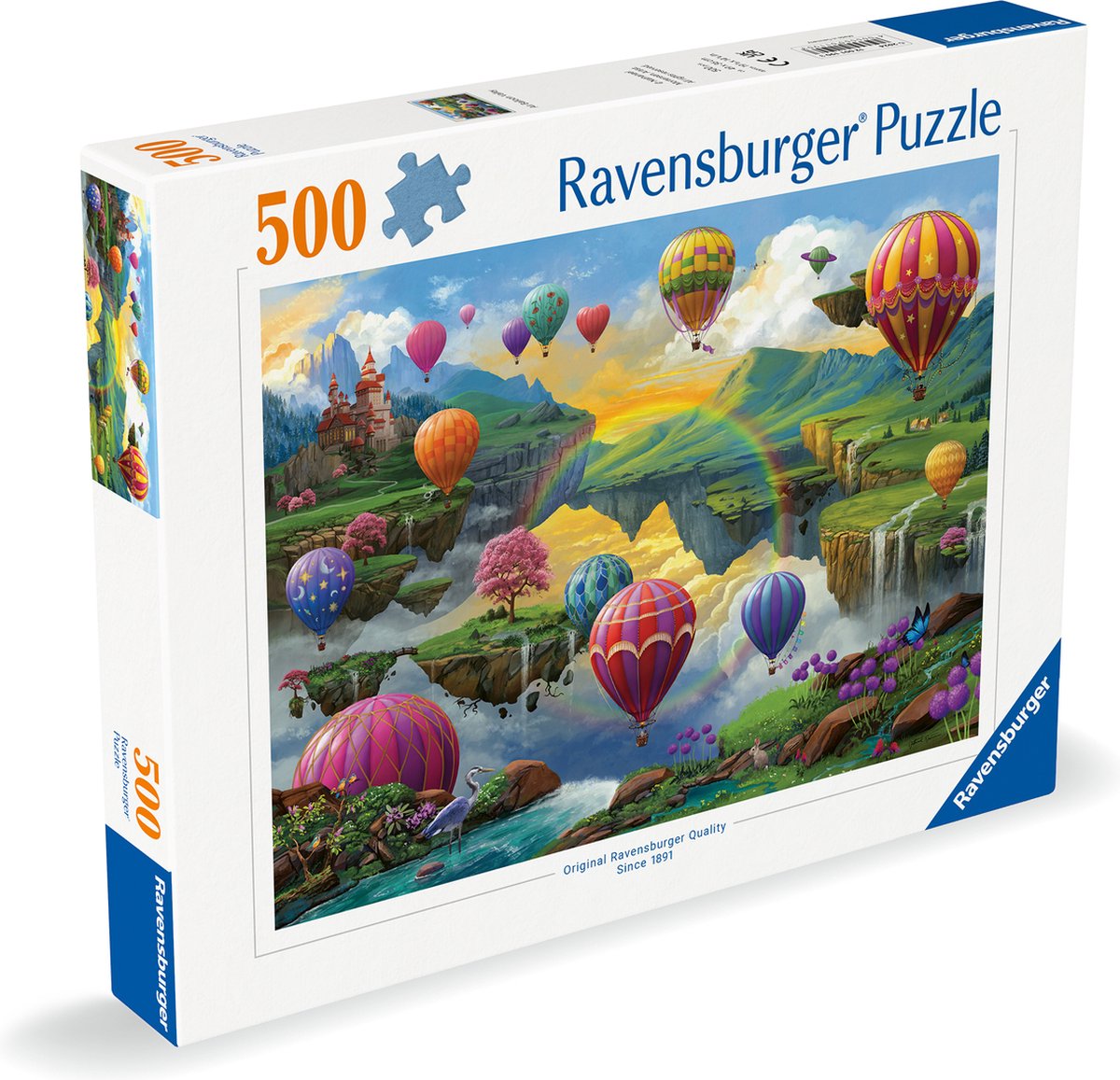Ravensburger legpuzzel - air balloon valley - 500 stukjes