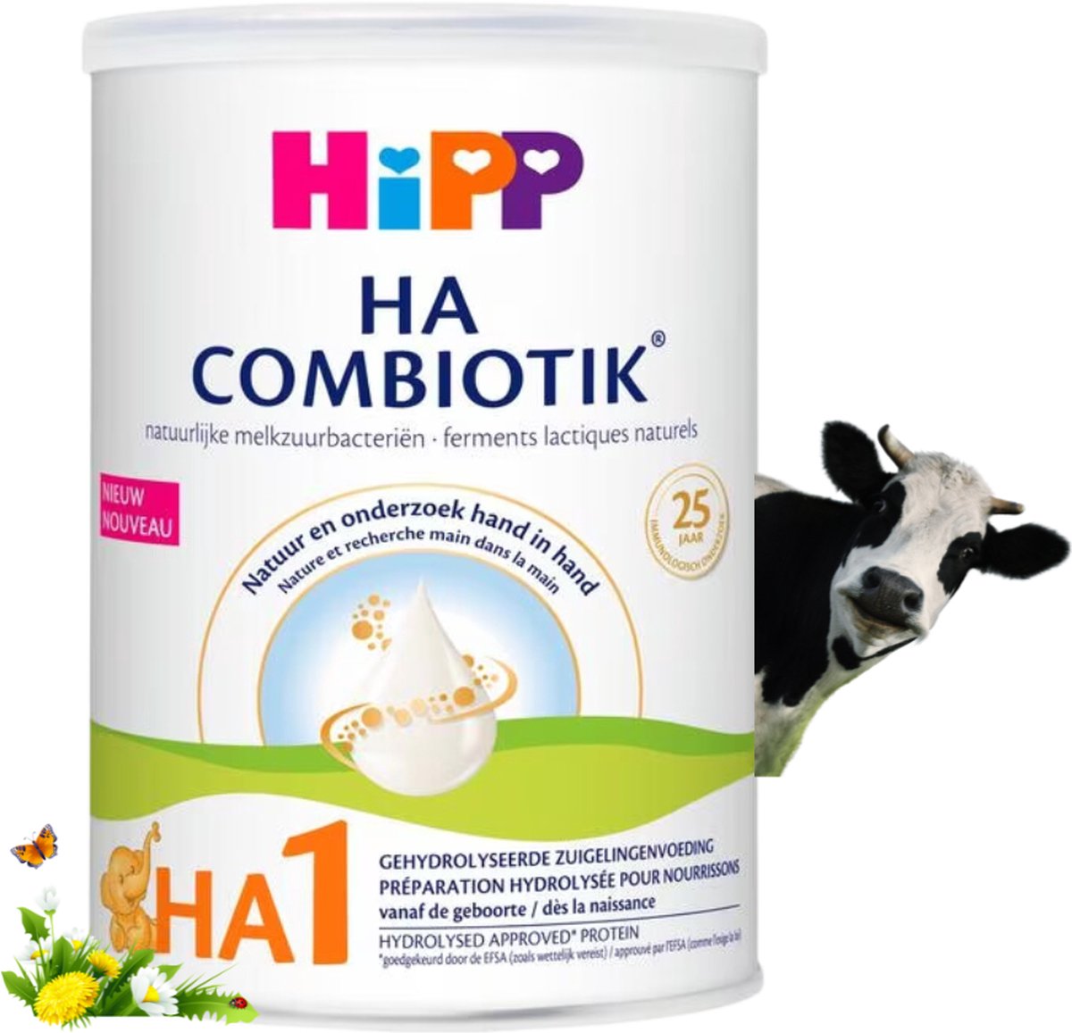 Hipp ha 1 combiotik baby opvolgmelk - 800 gr - 0-6 maanden
