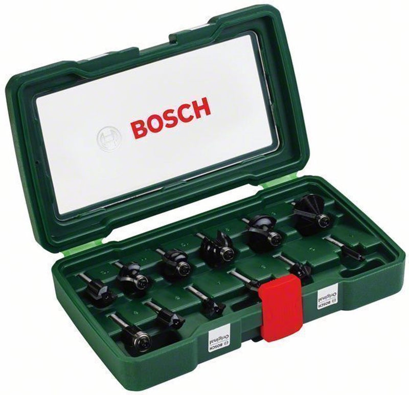 Bosch 12-delige frezenset 1 4 schacht