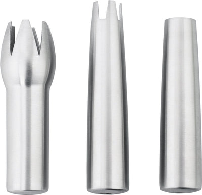 Isi spuitmondjes rvs blister - 3 stuks