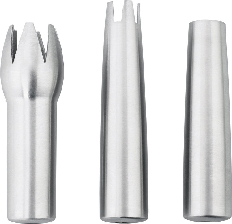 Isi spuitmondjes rvs blister - 3 stuks