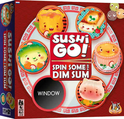 White goblin games - sushi go! spin some for dim sum - familiespel - 2 tot 6 spelers - 20 minuten - vanaf 8 jaar - met squishy