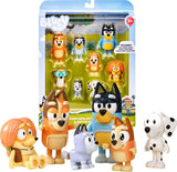 Moose toys bluey speelfiguren familie vrienden, 8st. - afbeelding 1