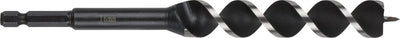 Wolfcraft - 16mm slangenboor voor houtbalken - 165mm - zeskantschacht houtboor - hex - boor voor hout - 7136000