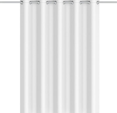 Eisl douchegordijn - (l x b) 200 x 180 cm - wit