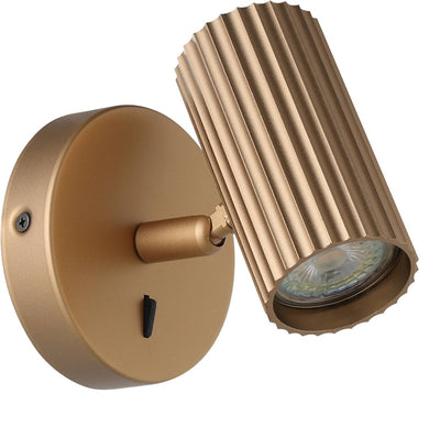 Eglo portillo wandlamp - gu10 - 11 cm - goud