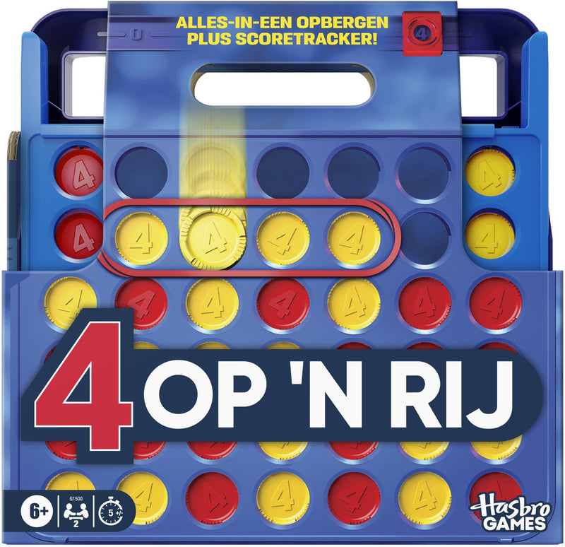 Hasbro gaming vier op een rij - gezelschapsspel - nieuwe editie