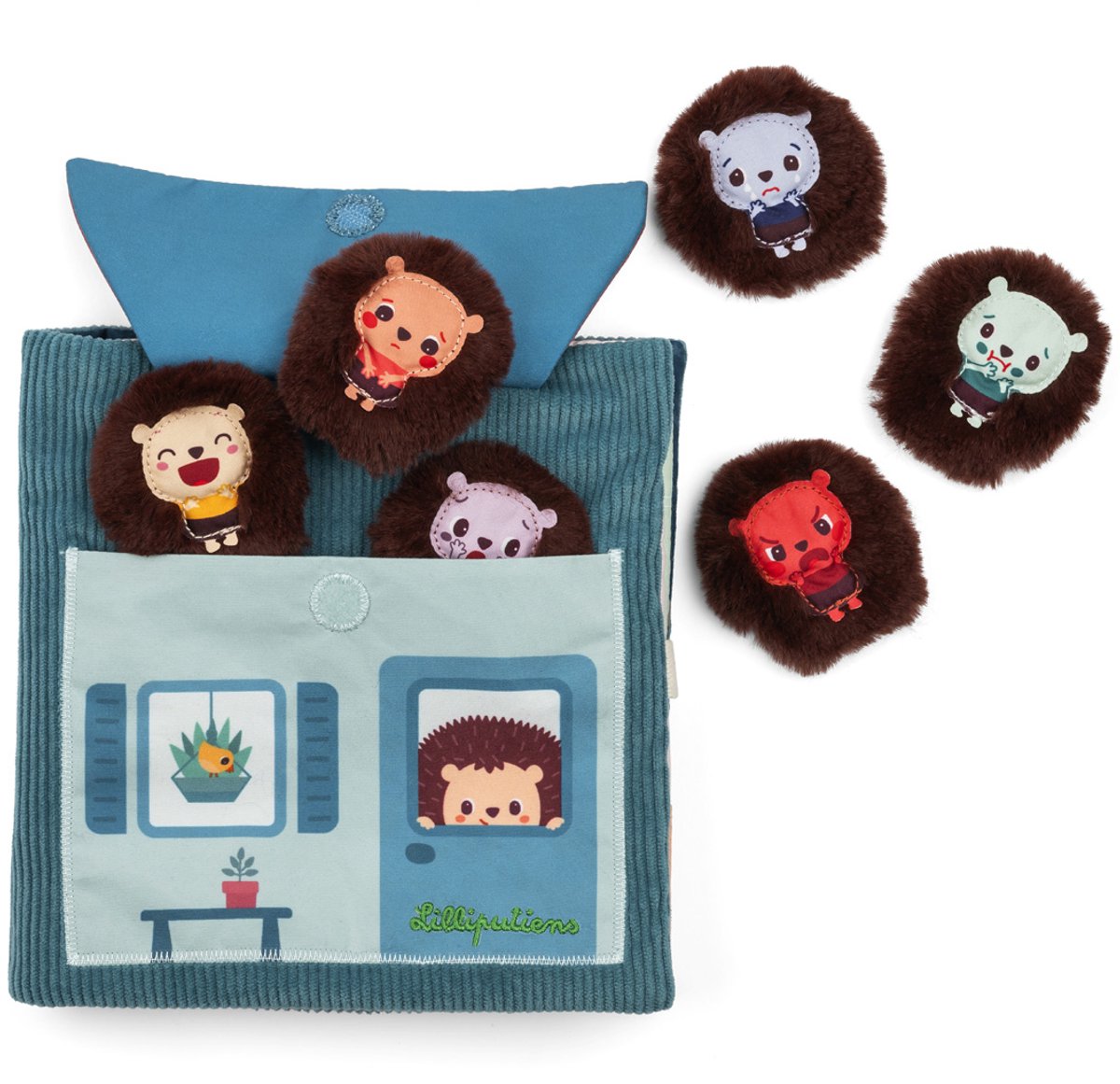 Lilliputiens - activiteitenboek - emoties van leon
