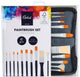 Koopman kwasten set gouache opbergtas 10 stuks fsc hout schilderen.