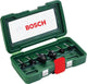 Bosch set hm-houtfrezen 6-delig - diameter 6 mm