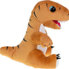 Lumo stars knuffel dino t-rex baby 15cm - pluche dinosaurus speelgoed.