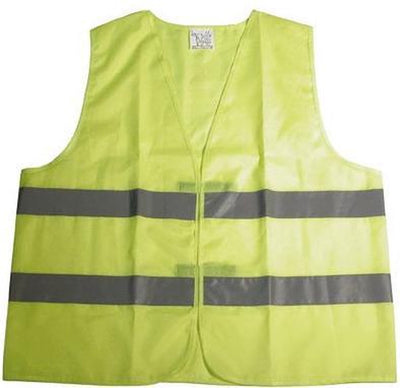 Dresco veiligheidshesje - reflecterend hesje - geel veiligheidsvest - maat xl
