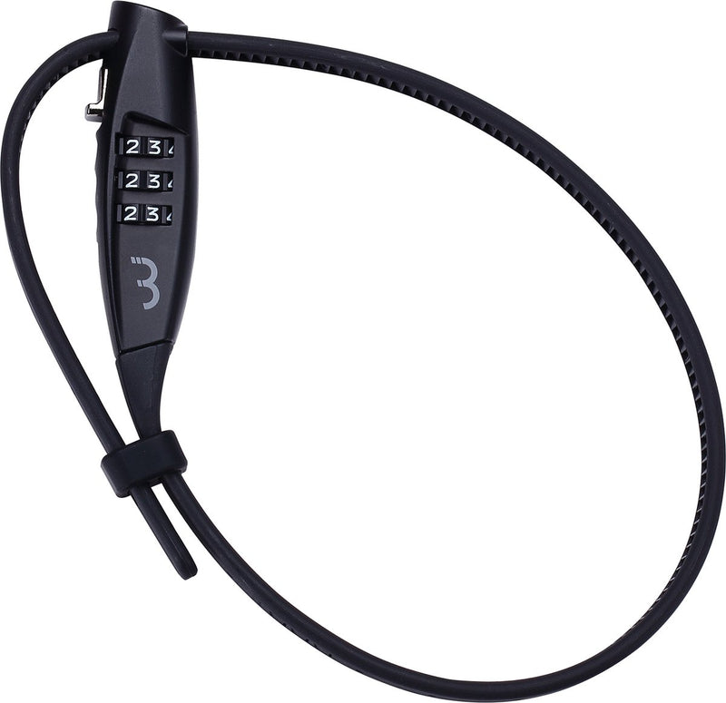 Bbb cycling zip-ty klein fietsslot – mountainbike en racefiets slot lichtgewicht zip-tie slot – 3 cijfers combinatieslot – cijferslot fiets bbl-57