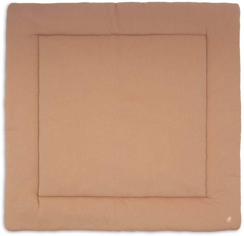 Jollein boxkleed baby - 100x100cm - little waffle - light terra sand