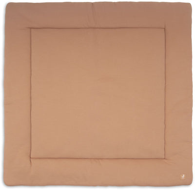 Jollein boxkleed baby - 100x100cm - little waffle - light terra sand