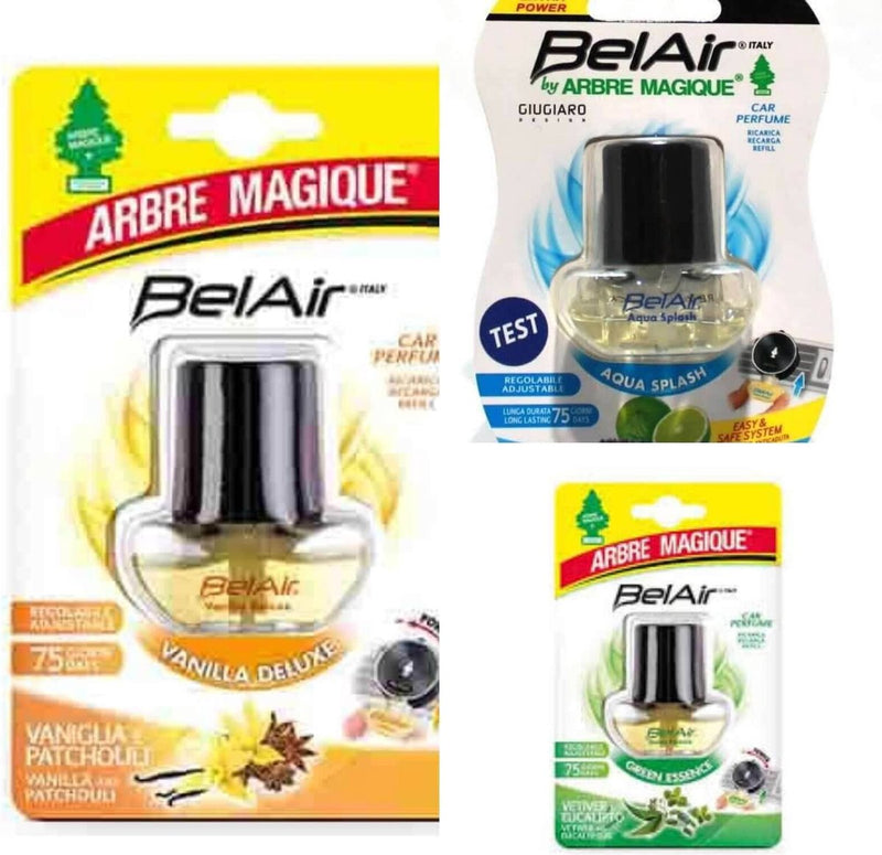 Arbre magique - luchtverfrisser groen 7ml navu - luchtverfrisser - polypropyleen (pp) - zwart