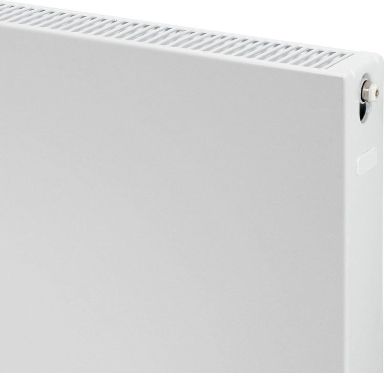 Plieger compact paneelradiator type 22 vlak - wit - 40 x 40 cm