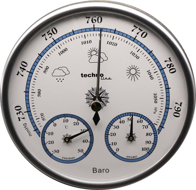 Technoline thermometer hygrometer - weervoorspelling - wa 3090