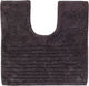 Sealskin essence toiletmat 45x50 cm - katoen - antraciet