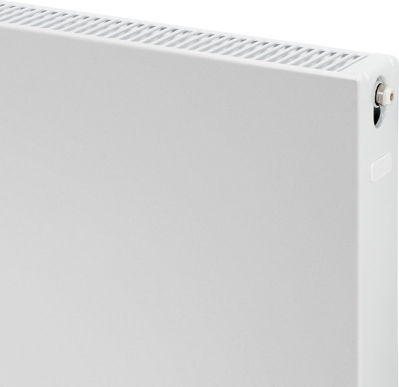 Plieger compact paneelradiator type 22 vlak - wit - 40 x 40 cm