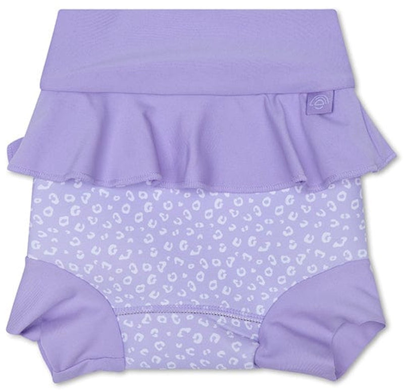 Swim essentials neoprene diaper lila leopard