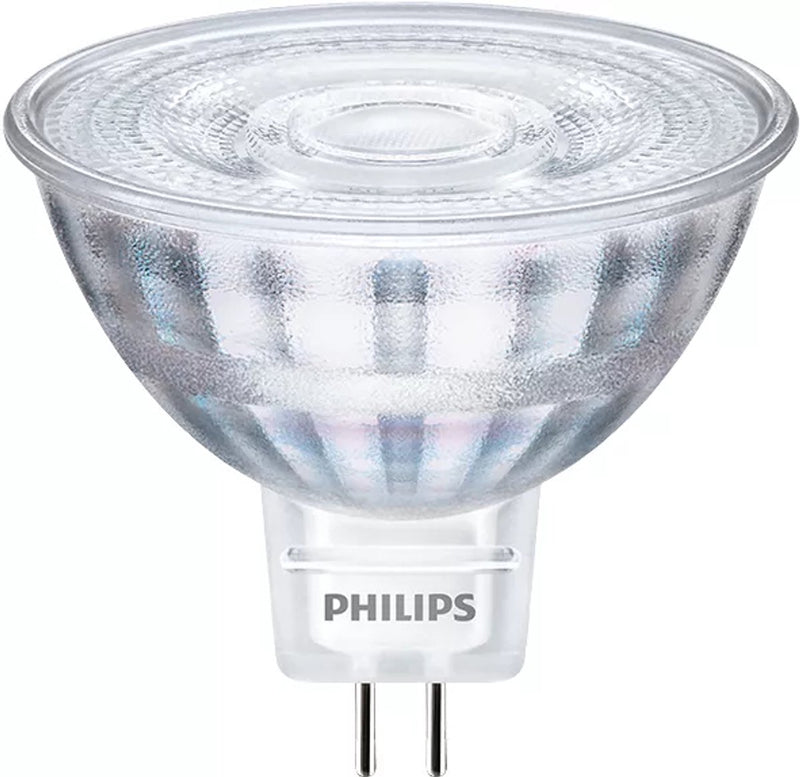 Philips led energiezuinige spot - 20 w - gu5.3 - warmwit licht - 2 stuks - bespaar op energiekosten