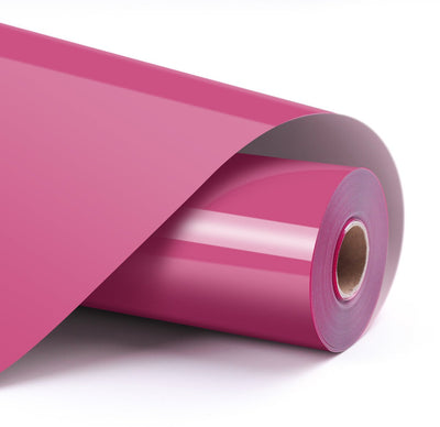 Loklik heat transfer vinyl basic - pink - 30.5 x 180 cm