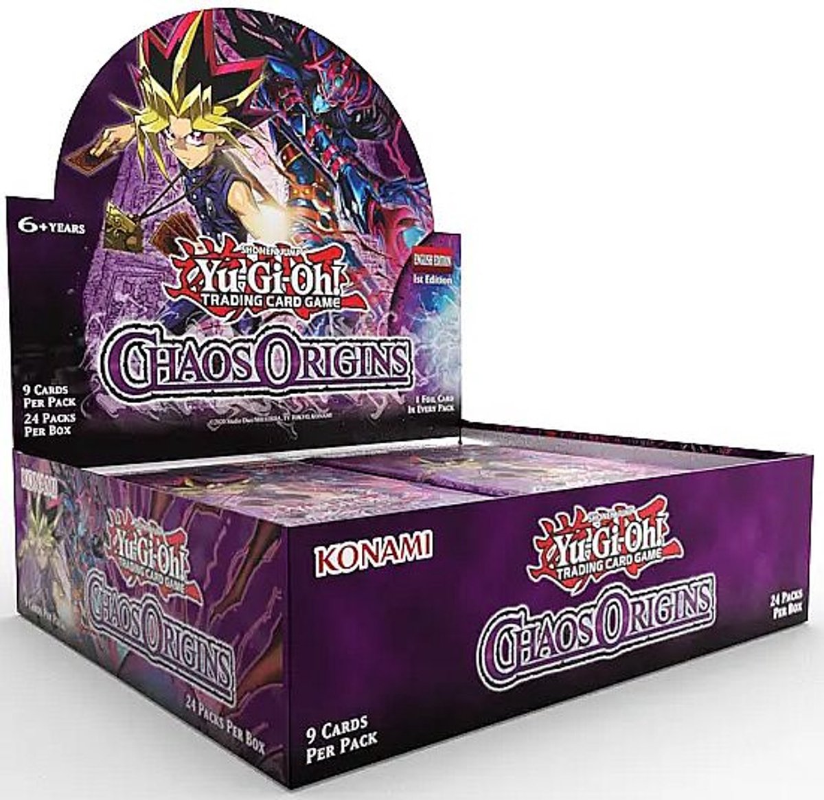 Yugioh! - konami yu-gi-oh! tcg - chaos origins booster box (english)