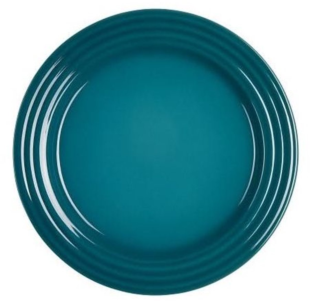 Le creuset ontbijtbord dessertbord - deap teal - ø 22 cm