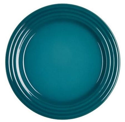 Le creuset ontbijtbord dessertbord - deap teal - ø 22 cm