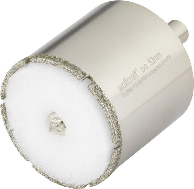 Wolfcraft - tegelboor 53 mm - diamant gatenzaag - diamantboor 53mm - 5929000