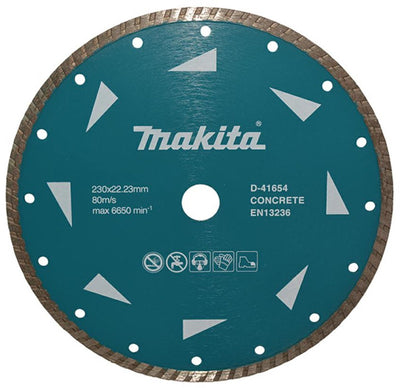 Makita toebehoren - diamantschijf voor beton 230x22,2 mm d-41654