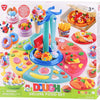 Playgo klei speelset luxe eetplezier - 5 potjes kleurrijke klei.