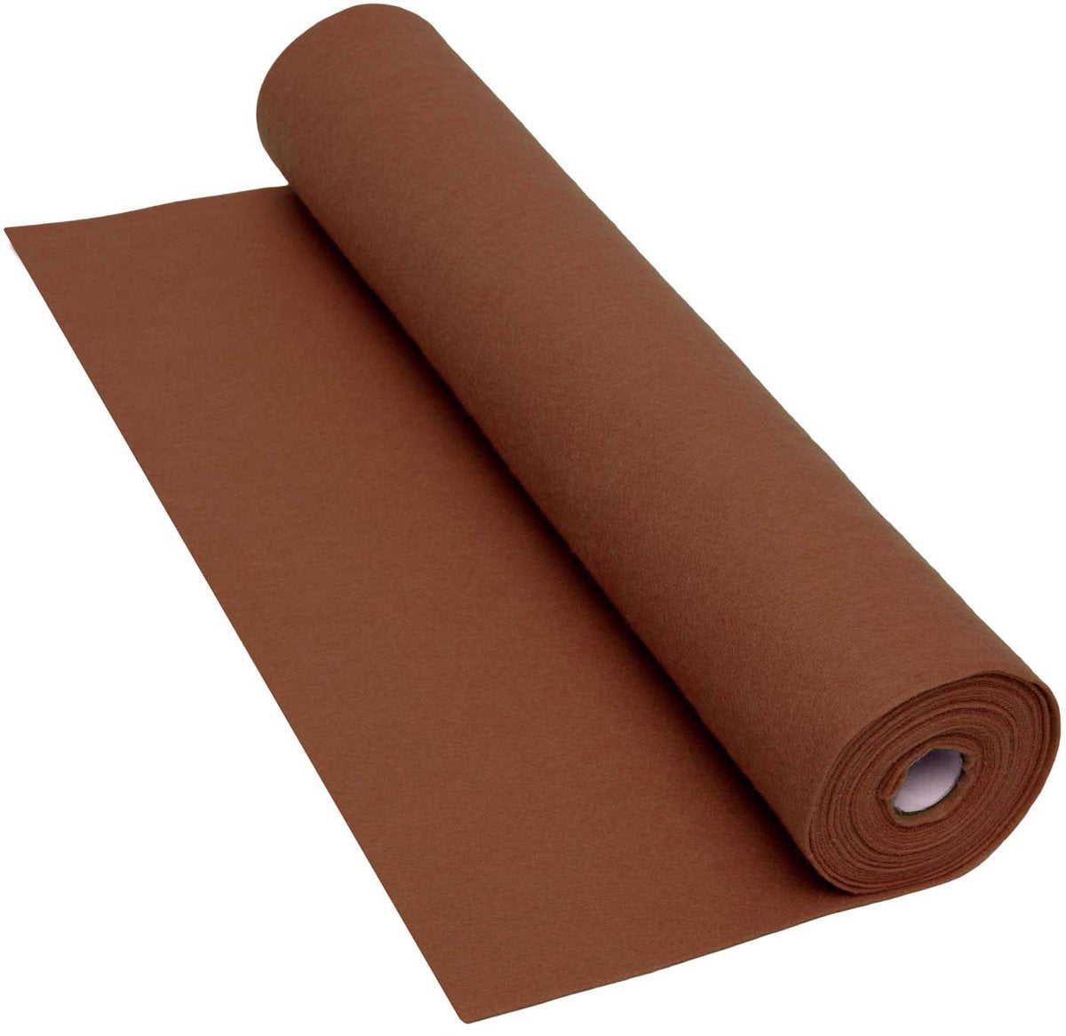 Colorations viltrol bruin knutselmateriaal 160 gsm 5 meter x 45 cm.